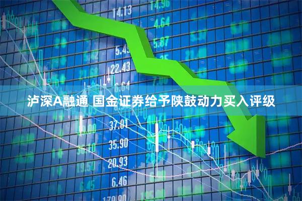 泸深A融通 国金证券给予陕鼓动力买入评级