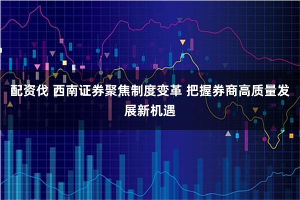 配资伐 西南证券聚焦制度变革 把握券商高质量发展新机遇